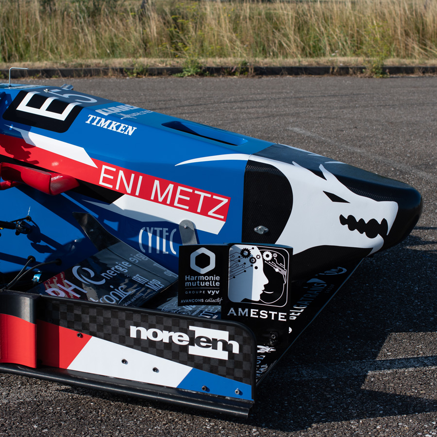 Cytec supports the ENI Metz Racing Team for the 2025 Formula Student season