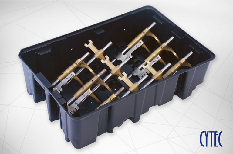 Bac de conditionnement pour fourchettes en ABS 6 mm