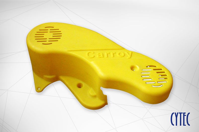 Carénage rotomoulé pour machine agricole