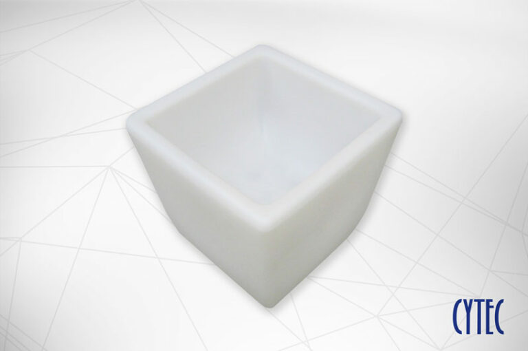 Jardinière lumineuse rotomoulée